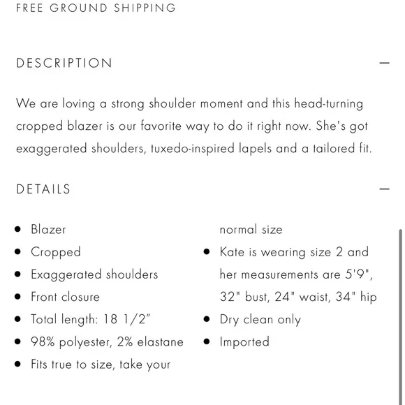 Alice + Olivia Shan Boxy Oversized Cropped Blazer in Candy